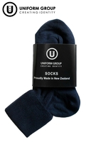 Socks Ankle Navy-accessories-Waikato Dio School Uniform Shop